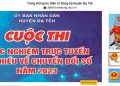 Đạ Tẻh: Thi trắc nghiệm trực tuyến tìm hiểu về chuyển đổi số