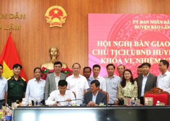 Đồng chí Trương Hoài Minh tạm thời phụ trách, điều hành UBND huyện Bảo Lâm