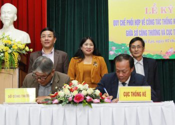 Ký kết quy chế phối hợp về công tác thống kê và chia sẻ thông tin thống kê