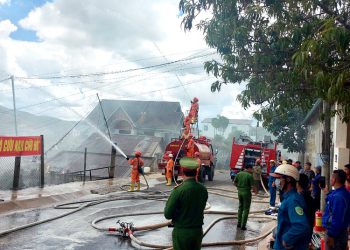 Lạc Dương: Đẩy mạnh công tác phòng cháy, chữa cháy và cứu nạn cứu hộ