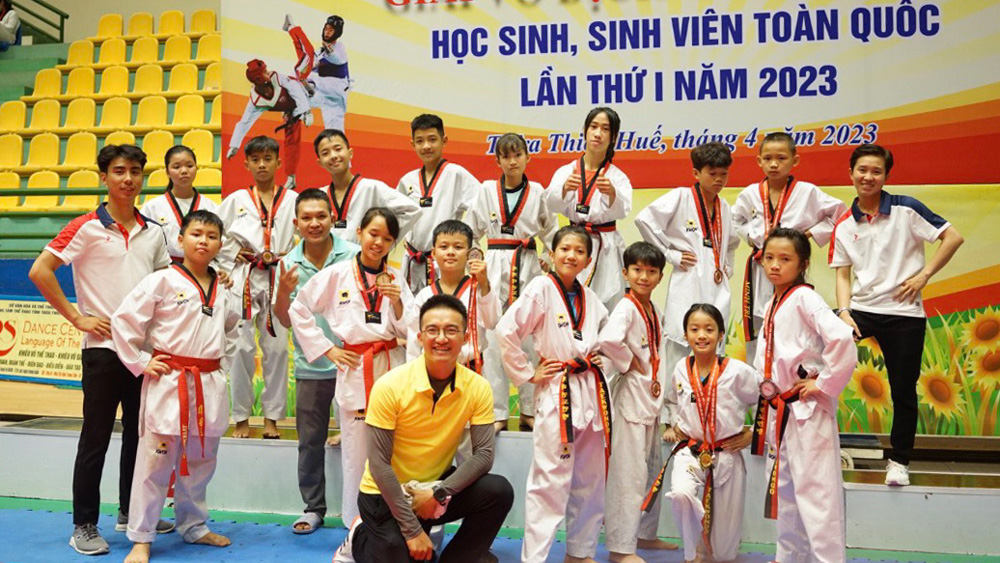 Lâm Đồng đạt 5 Huy chương Vàng tại Giải Vô địch Taekwondo học sinh, sinh viên toàn quốc