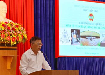 Tập huấn về kinh tế tuần hoàn trong sản xuất nông nghiệp cho nông dân