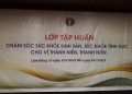 Tập huấn về chăm sóc sức khỏe sinh sản, sức khỏe tình dục cho vị thành niên, thanh niên tại Lâm Đồng.