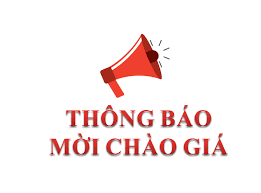 Thông Báo MỜI CHÀO GIÁ